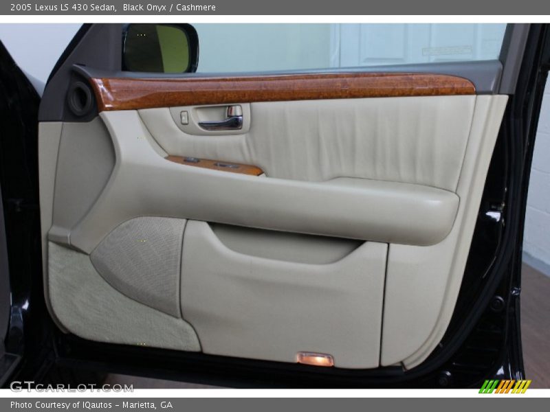 Black Onyx / Cashmere 2005 Lexus LS 430 Sedan