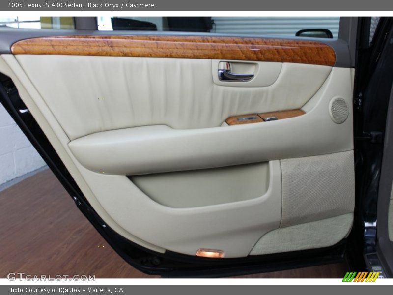 Black Onyx / Cashmere 2005 Lexus LS 430 Sedan