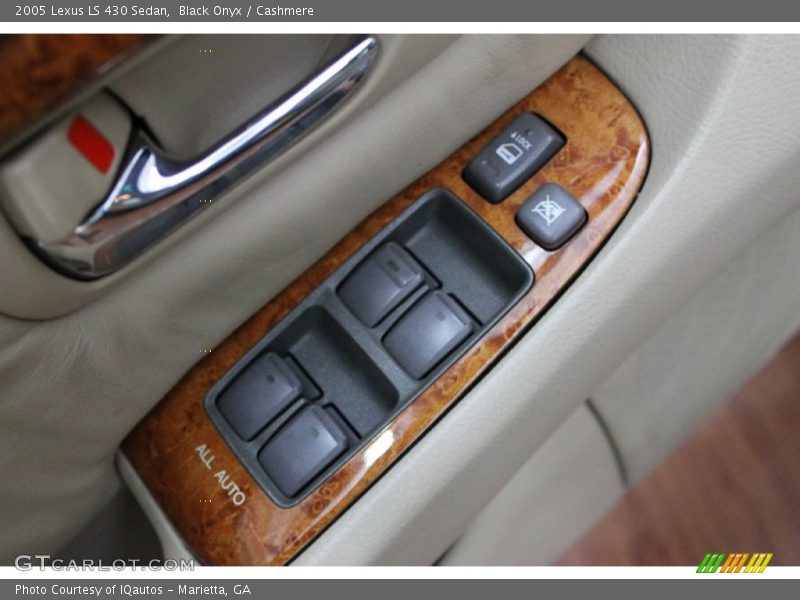 Black Onyx / Cashmere 2005 Lexus LS 430 Sedan