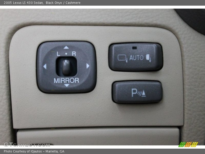 Black Onyx / Cashmere 2005 Lexus LS 430 Sedan