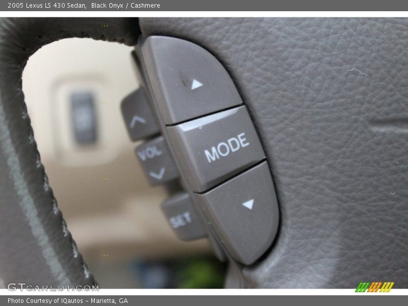 Black Onyx / Cashmere 2005 Lexus LS 430 Sedan