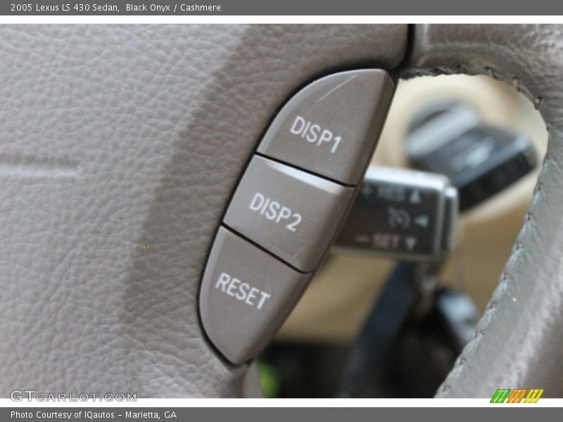 Black Onyx / Cashmere 2005 Lexus LS 430 Sedan