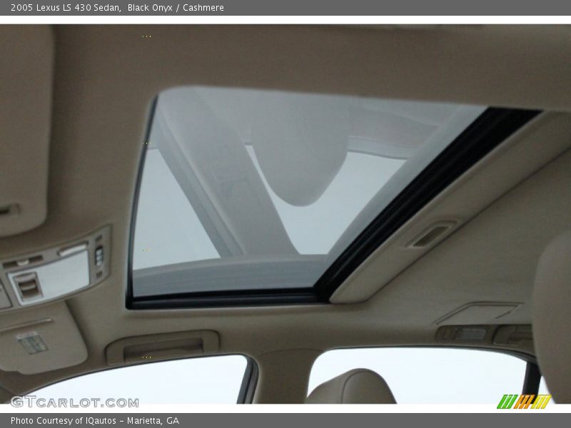 Black Onyx / Cashmere 2005 Lexus LS 430 Sedan