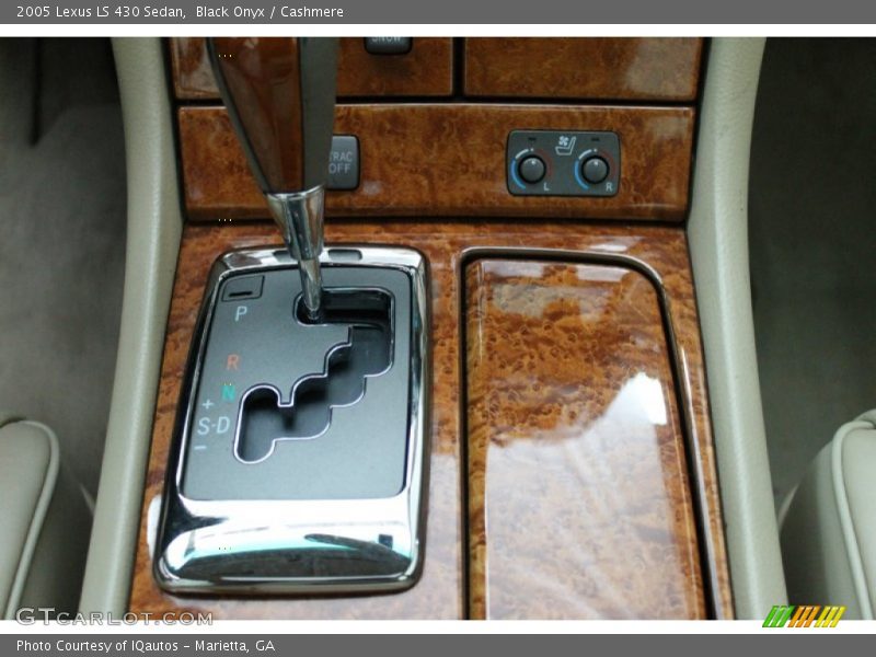 Black Onyx / Cashmere 2005 Lexus LS 430 Sedan