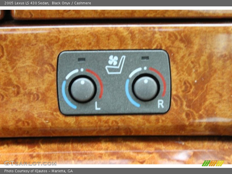 Black Onyx / Cashmere 2005 Lexus LS 430 Sedan