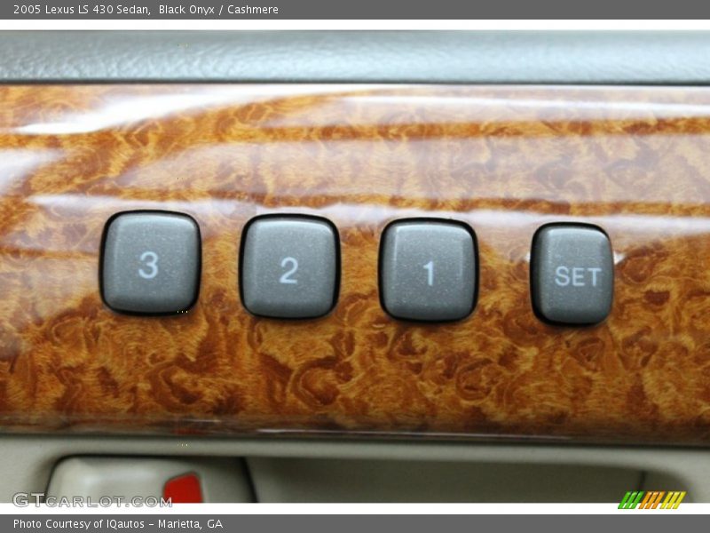 Black Onyx / Cashmere 2005 Lexus LS 430 Sedan