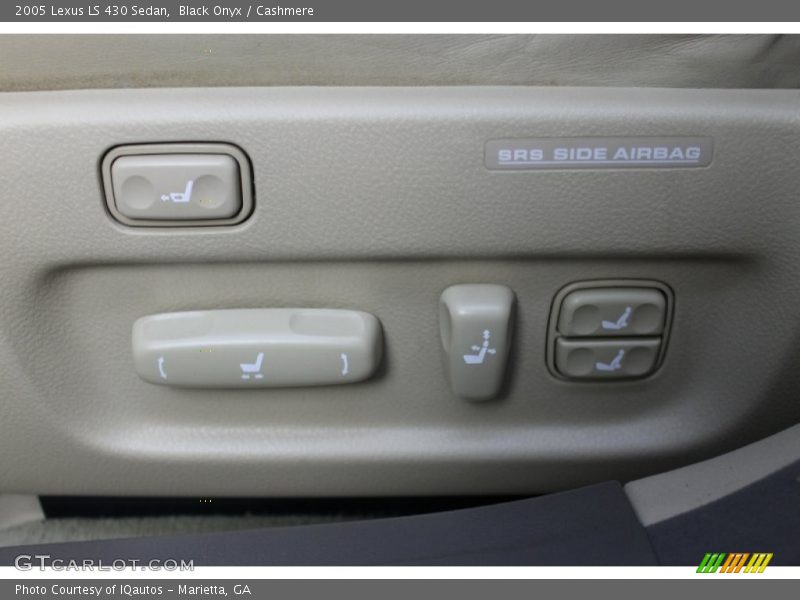 Black Onyx / Cashmere 2005 Lexus LS 430 Sedan