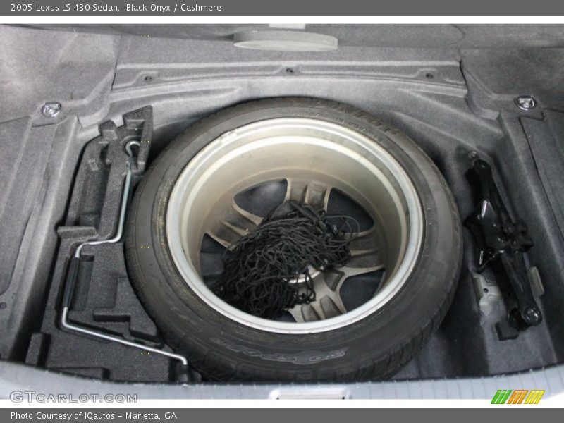 Black Onyx / Cashmere 2005 Lexus LS 430 Sedan