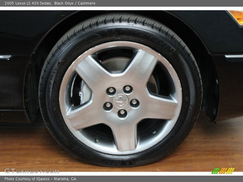 Black Onyx / Cashmere 2005 Lexus LS 430 Sedan