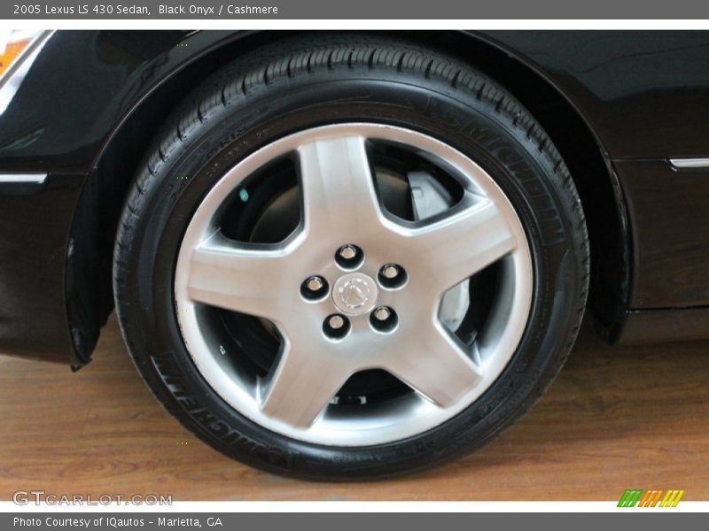 Black Onyx / Cashmere 2005 Lexus LS 430 Sedan