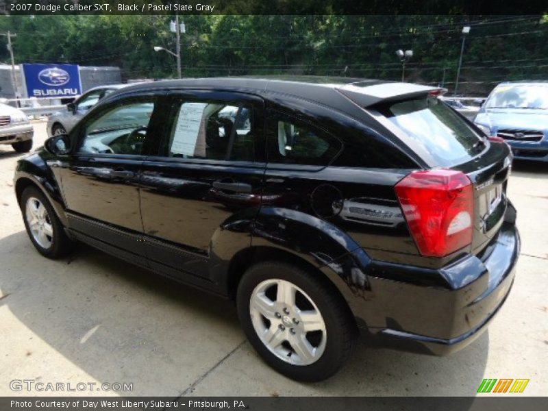 Black / Pastel Slate Gray 2007 Dodge Caliber SXT