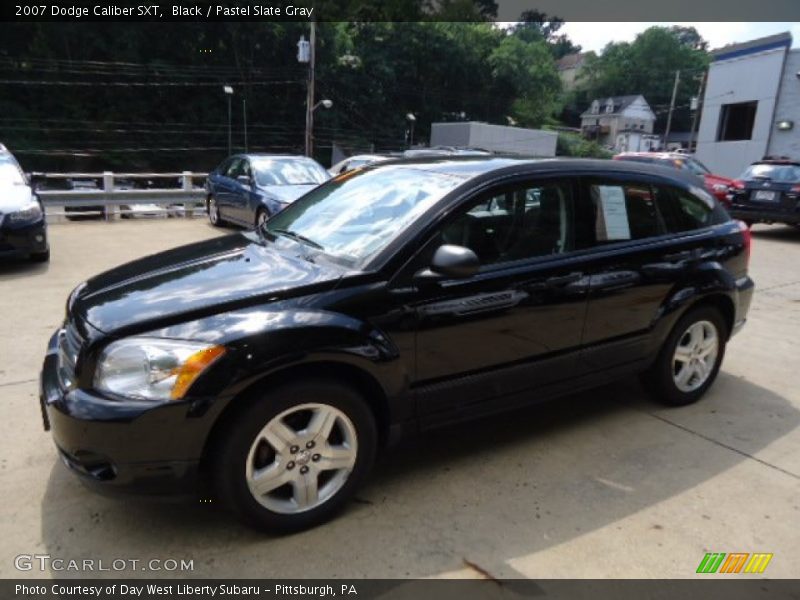 Black / Pastel Slate Gray 2007 Dodge Caliber SXT