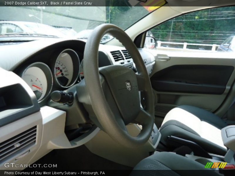 Black / Pastel Slate Gray 2007 Dodge Caliber SXT