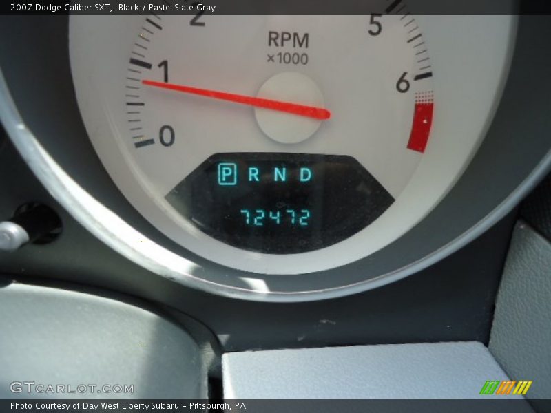 Black / Pastel Slate Gray 2007 Dodge Caliber SXT