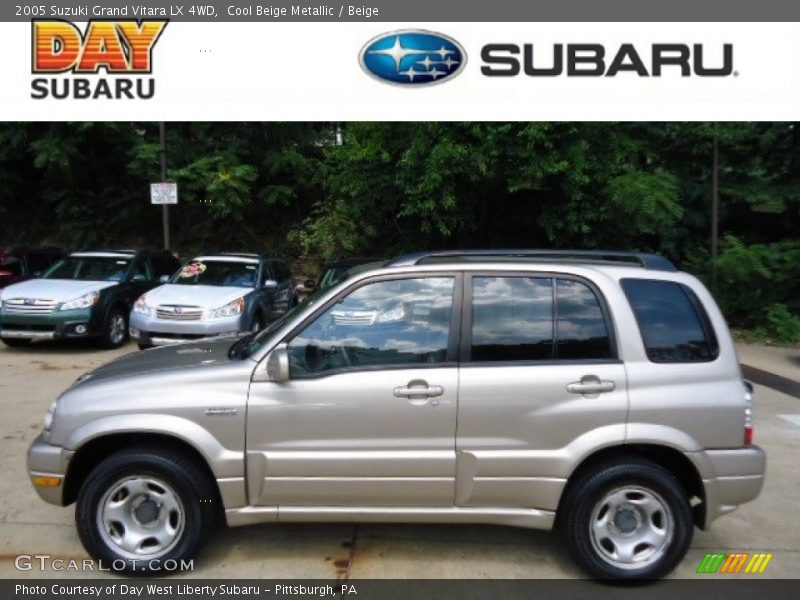 Cool Beige Metallic / Beige 2005 Suzuki Grand Vitara LX 4WD