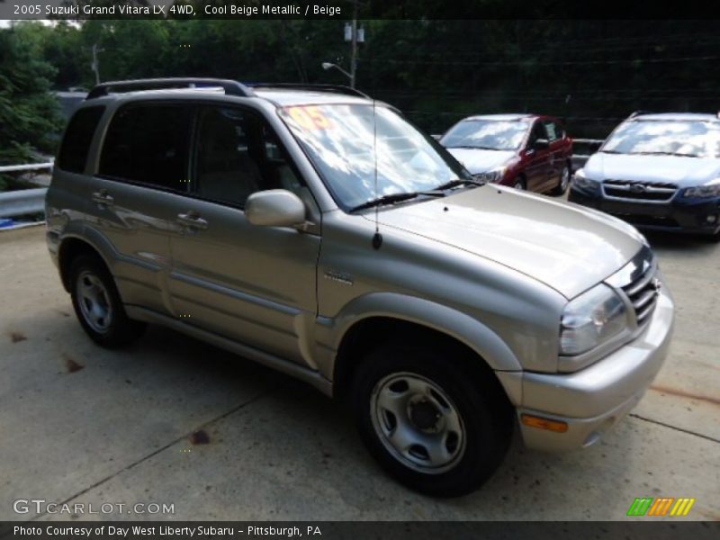 Cool Beige Metallic / Beige 2005 Suzuki Grand Vitara LX 4WD