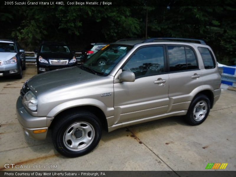 Cool Beige Metallic / Beige 2005 Suzuki Grand Vitara LX 4WD