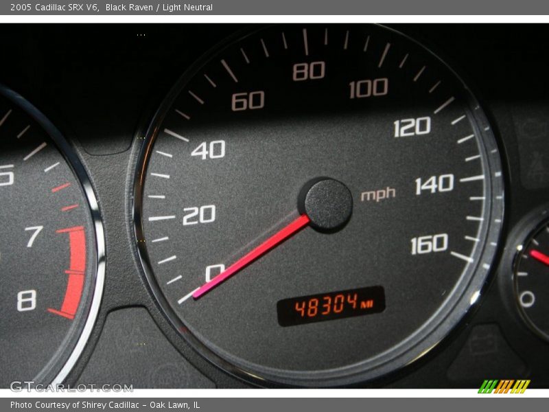 Black Raven / Light Neutral 2005 Cadillac SRX V6