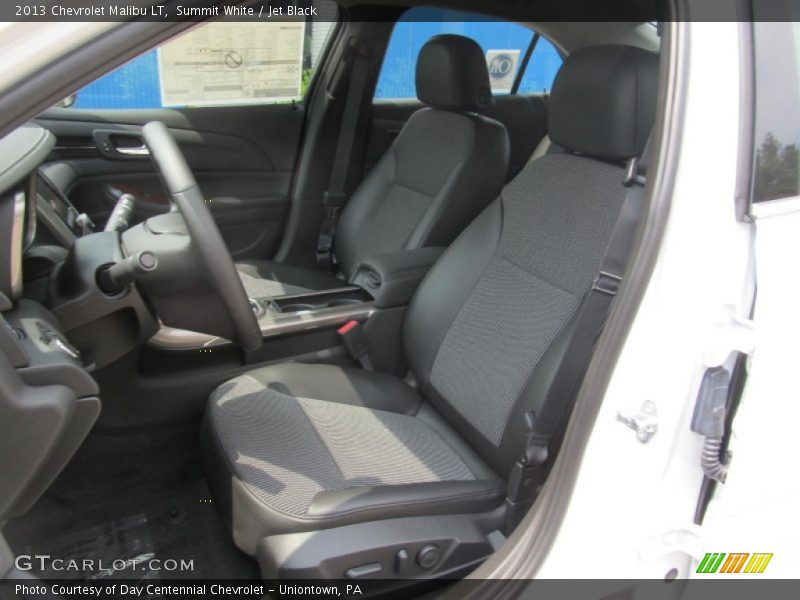 Front Seat of 2013 Malibu LT