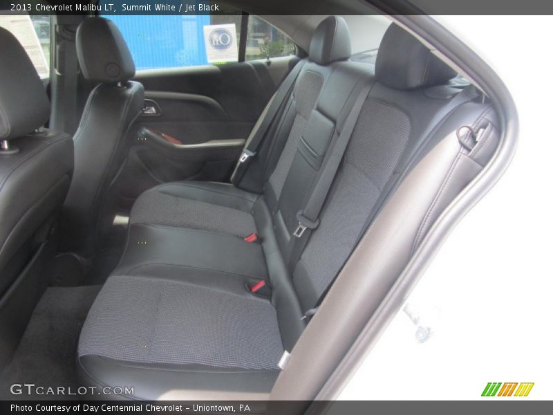 Rear Seat of 2013 Malibu LT