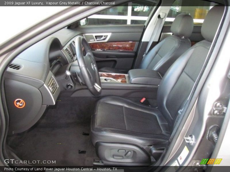  2009 XF Luxury Charcoal/Charcoal Interior