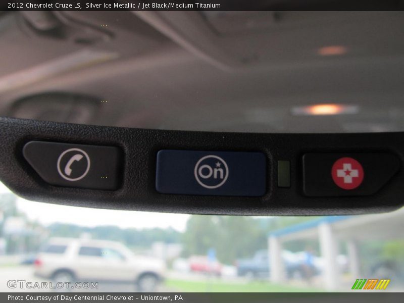 Silver Ice Metallic / Jet Black/Medium Titanium 2012 Chevrolet Cruze LS