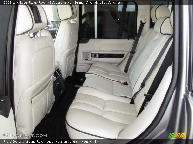 Zermatt Silver Metallic / Sand/Jet 2008 Land Rover Range Rover V8 Supercharged
