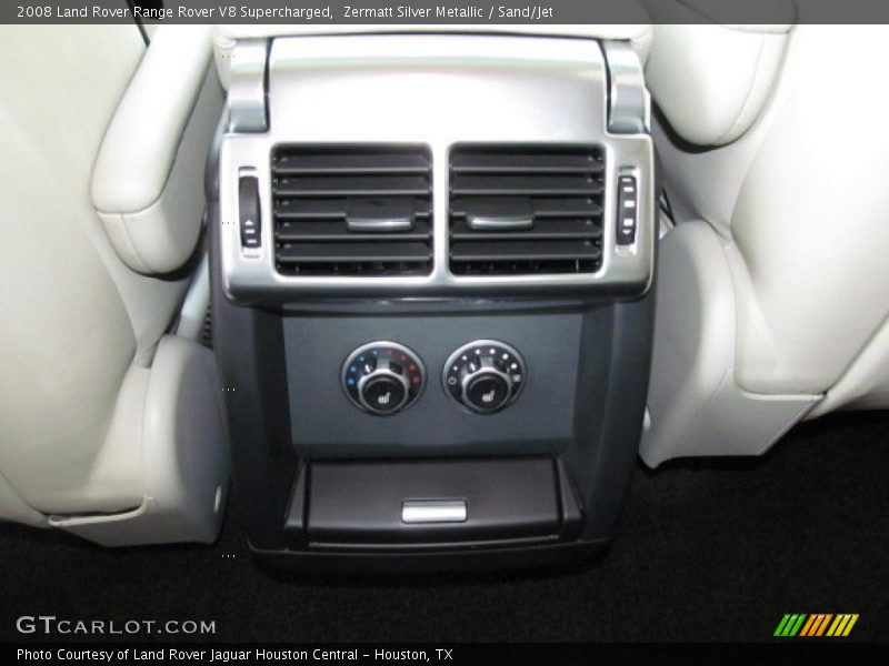 Zermatt Silver Metallic / Sand/Jet 2008 Land Rover Range Rover V8 Supercharged