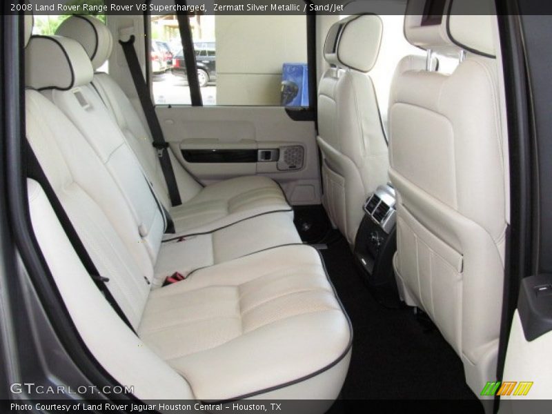 Zermatt Silver Metallic / Sand/Jet 2008 Land Rover Range Rover V8 Supercharged