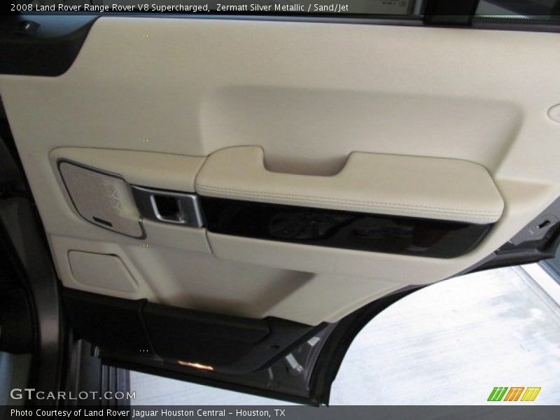 Zermatt Silver Metallic / Sand/Jet 2008 Land Rover Range Rover V8 Supercharged
