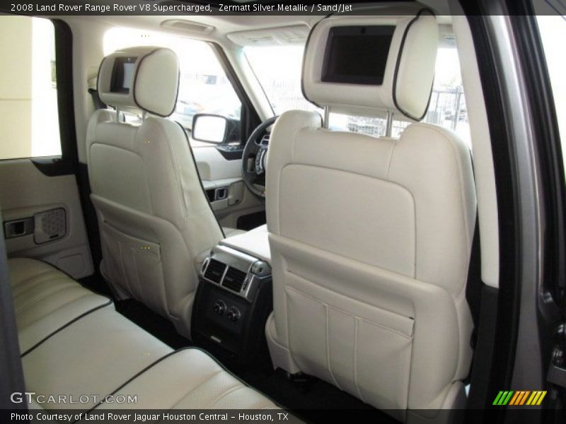 Zermatt Silver Metallic / Sand/Jet 2008 Land Rover Range Rover V8 Supercharged