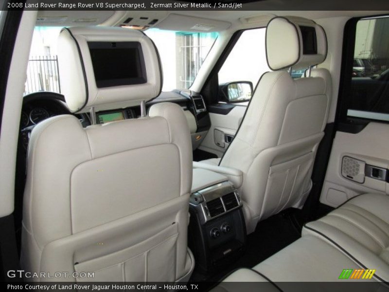 Zermatt Silver Metallic / Sand/Jet 2008 Land Rover Range Rover V8 Supercharged