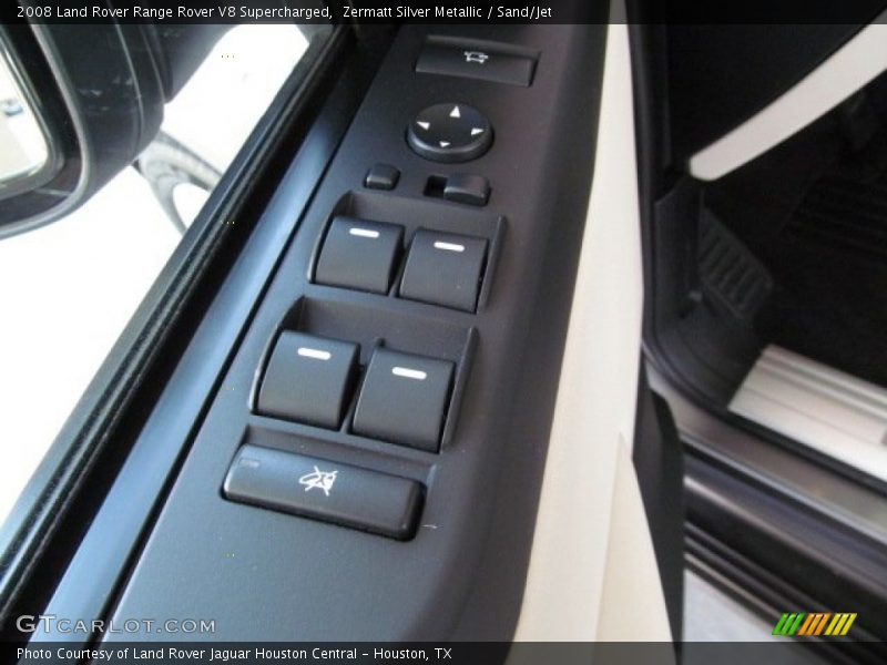 Zermatt Silver Metallic / Sand/Jet 2008 Land Rover Range Rover V8 Supercharged