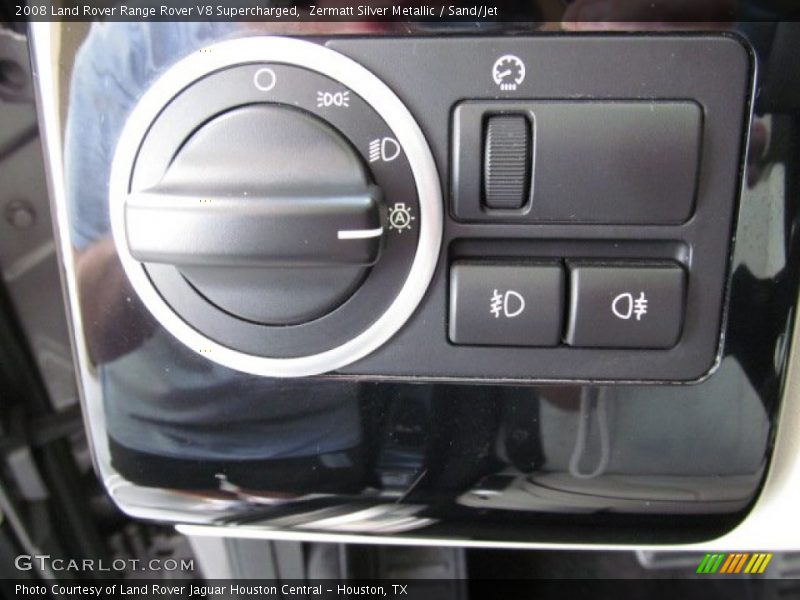 Zermatt Silver Metallic / Sand/Jet 2008 Land Rover Range Rover V8 Supercharged