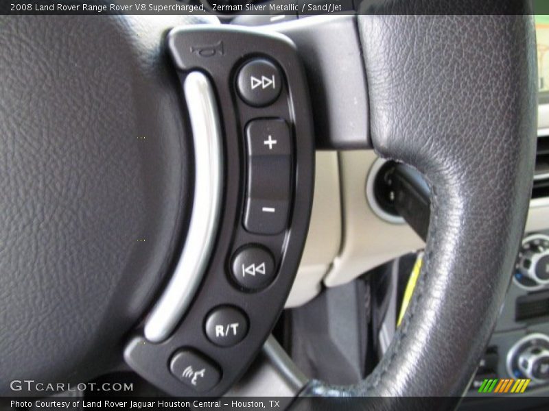 Zermatt Silver Metallic / Sand/Jet 2008 Land Rover Range Rover V8 Supercharged