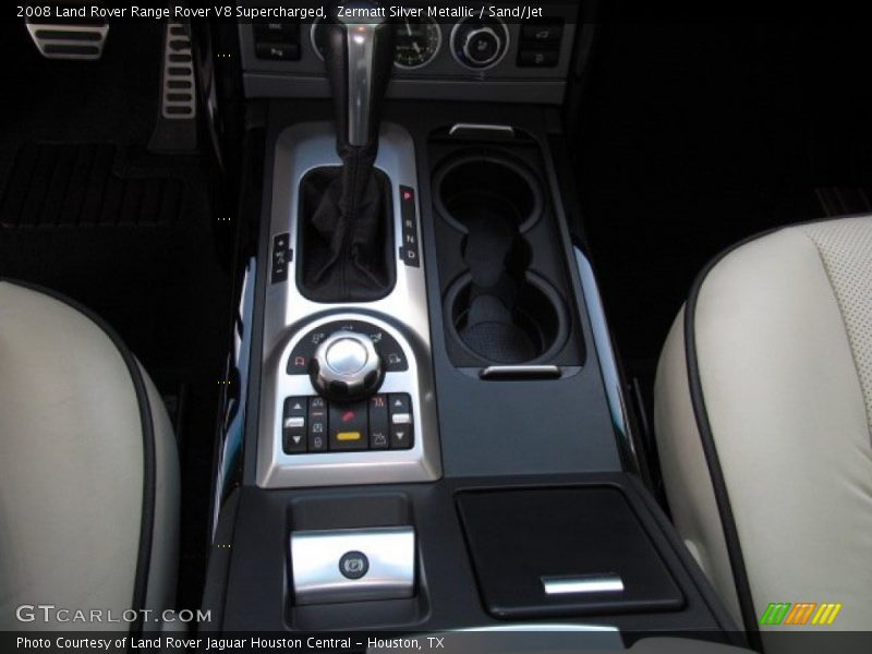 Zermatt Silver Metallic / Sand/Jet 2008 Land Rover Range Rover V8 Supercharged