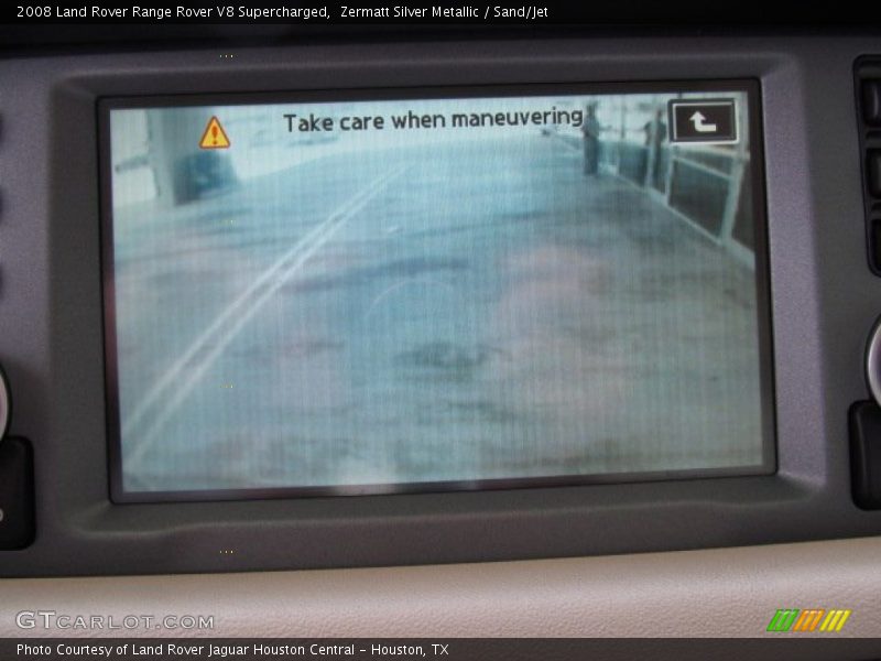 Zermatt Silver Metallic / Sand/Jet 2008 Land Rover Range Rover V8 Supercharged