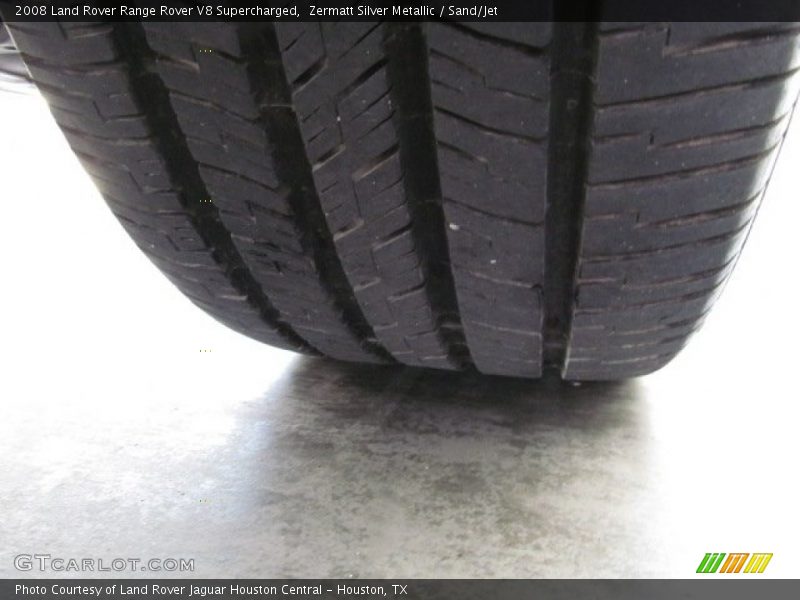 Zermatt Silver Metallic / Sand/Jet 2008 Land Rover Range Rover V8 Supercharged