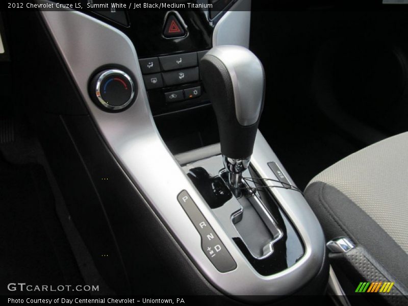 Summit White / Jet Black/Medium Titanium 2012 Chevrolet Cruze LS