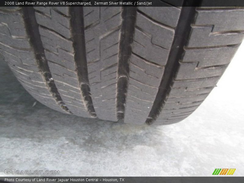 Zermatt Silver Metallic / Sand/Jet 2008 Land Rover Range Rover V8 Supercharged