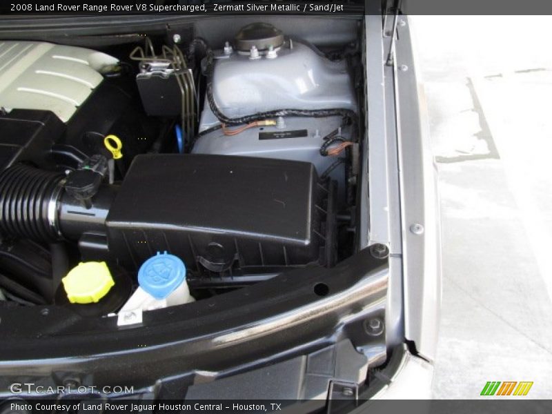 Zermatt Silver Metallic / Sand/Jet 2008 Land Rover Range Rover V8 Supercharged