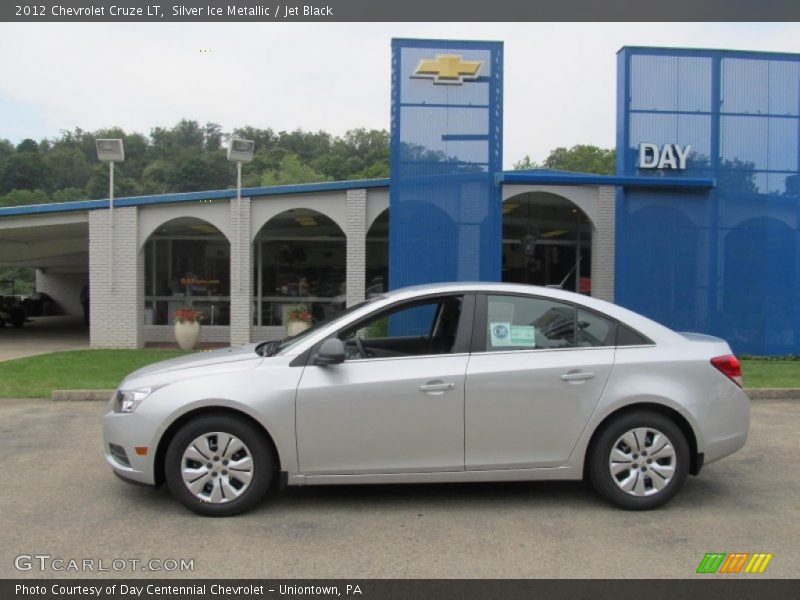 Silver Ice Metallic / Jet Black 2012 Chevrolet Cruze LT