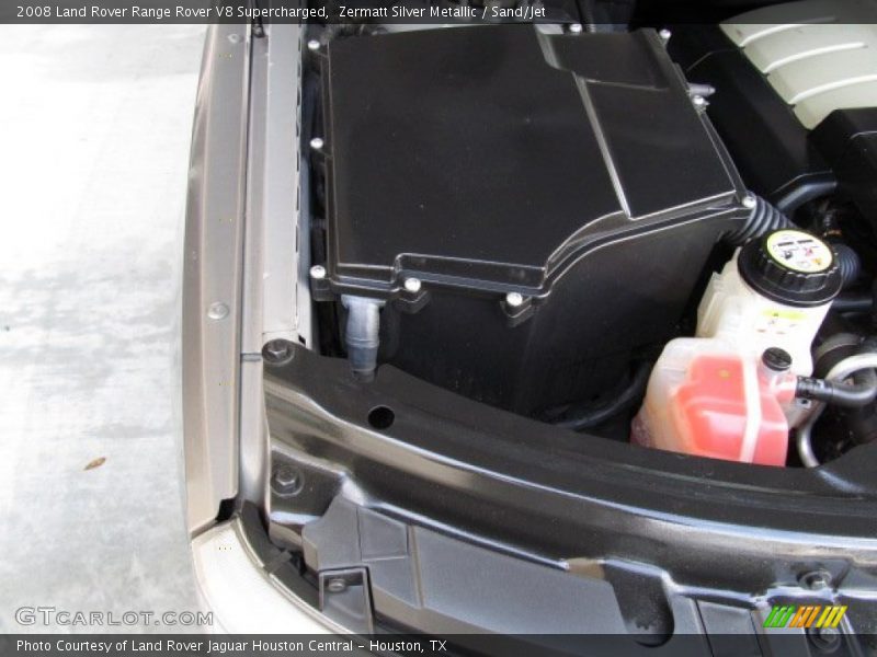 Zermatt Silver Metallic / Sand/Jet 2008 Land Rover Range Rover V8 Supercharged