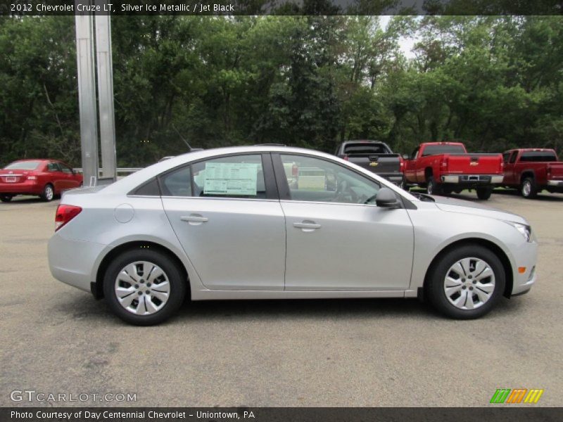Silver Ice Metallic / Jet Black 2012 Chevrolet Cruze LT