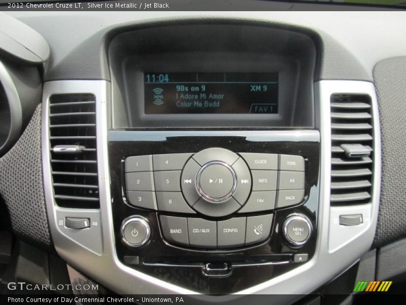 Silver Ice Metallic / Jet Black 2012 Chevrolet Cruze LT