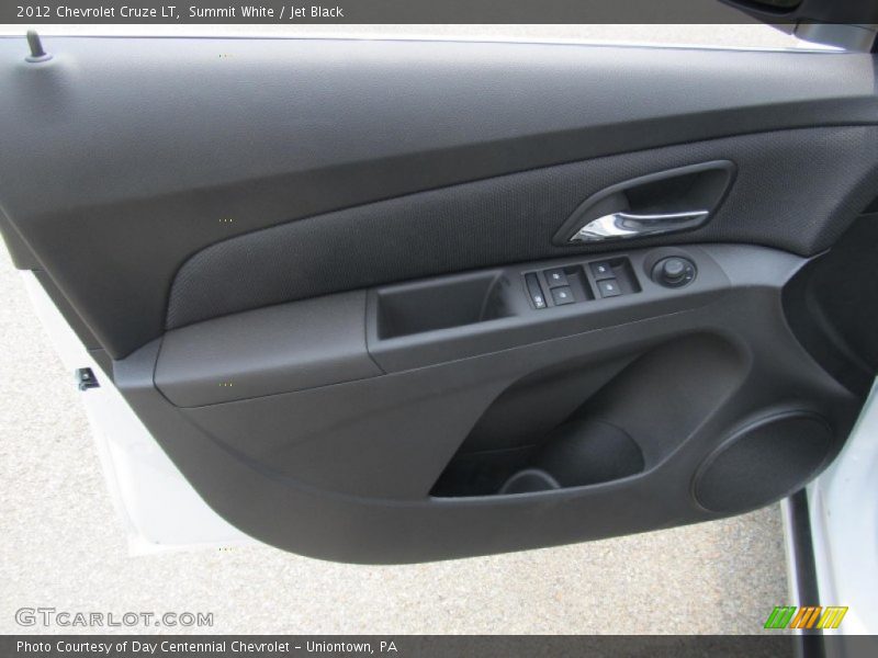Summit White / Jet Black 2012 Chevrolet Cruze LT