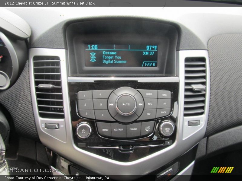 Summit White / Jet Black 2012 Chevrolet Cruze LT