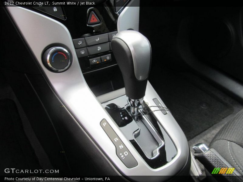 Summit White / Jet Black 2012 Chevrolet Cruze LT