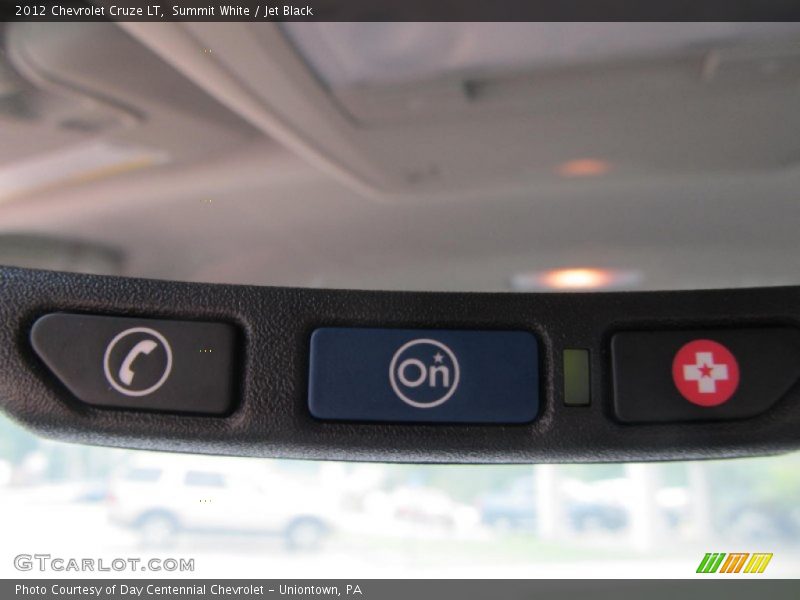 Summit White / Jet Black 2012 Chevrolet Cruze LT