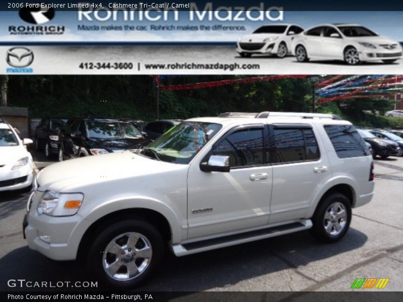 Cashmere Tri-Coat / Camel 2006 Ford Explorer Limited 4x4